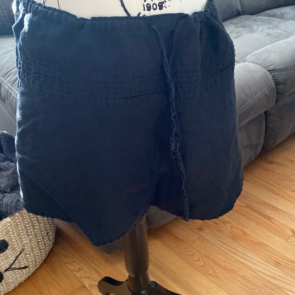 Mini skirt 100% linen